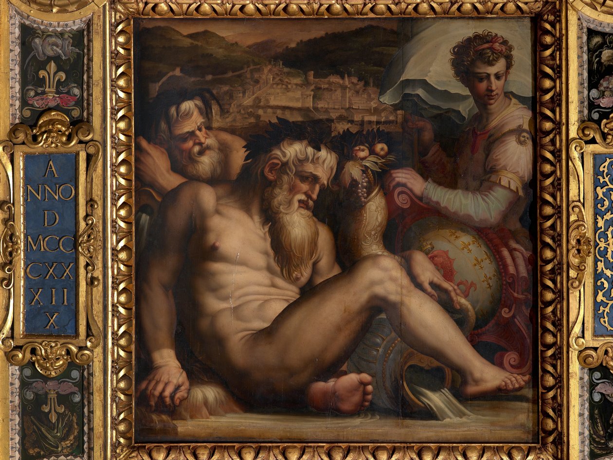 Allegory of Pescia av Giorgio Vasari
