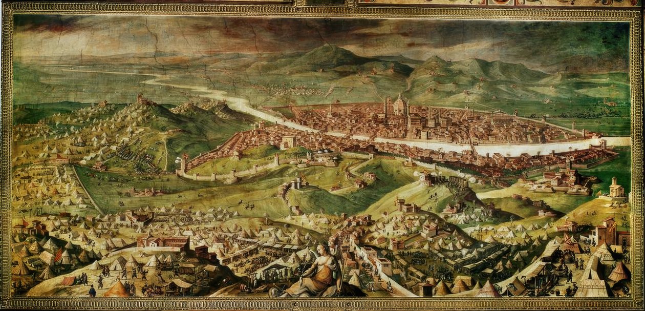 Belägringen av Florens av Giorgio Vasari