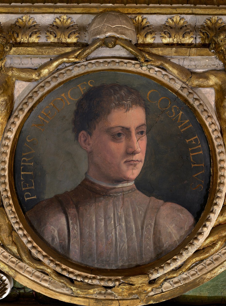 Piero de Medici called the Gouty  av Giorgio Vasari