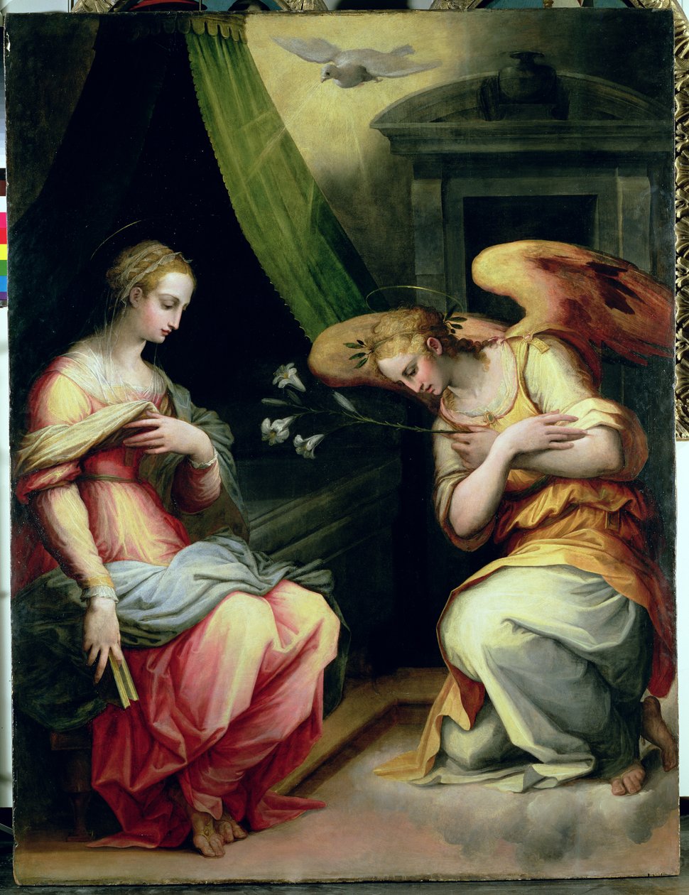 Bebådelsen av Giorgio Vasari