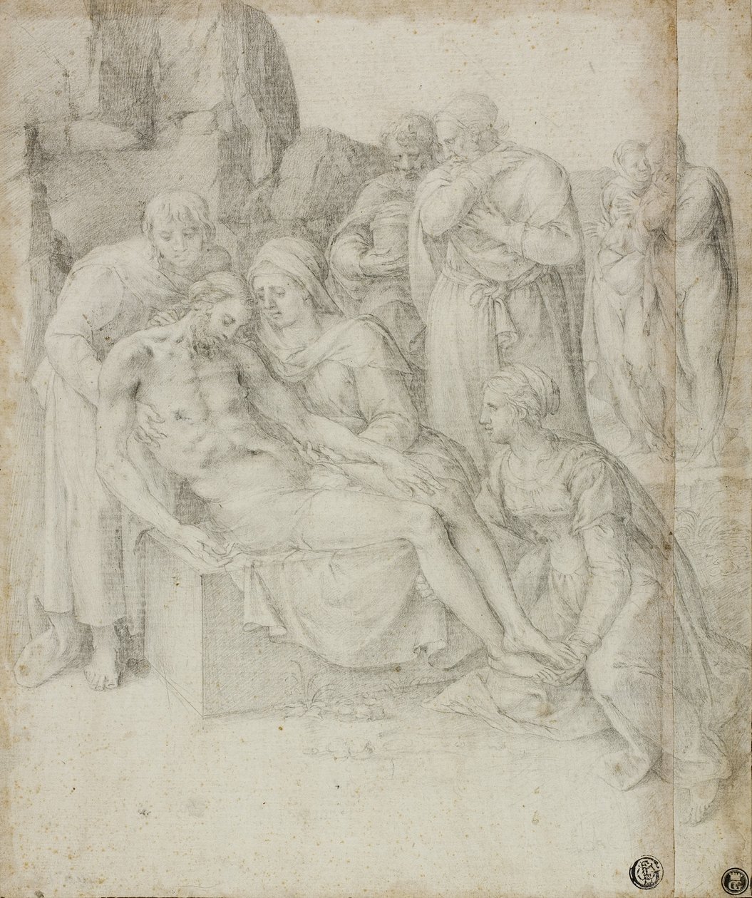 Klagosång, 1540-68 av Giorgio Giulio Clovio