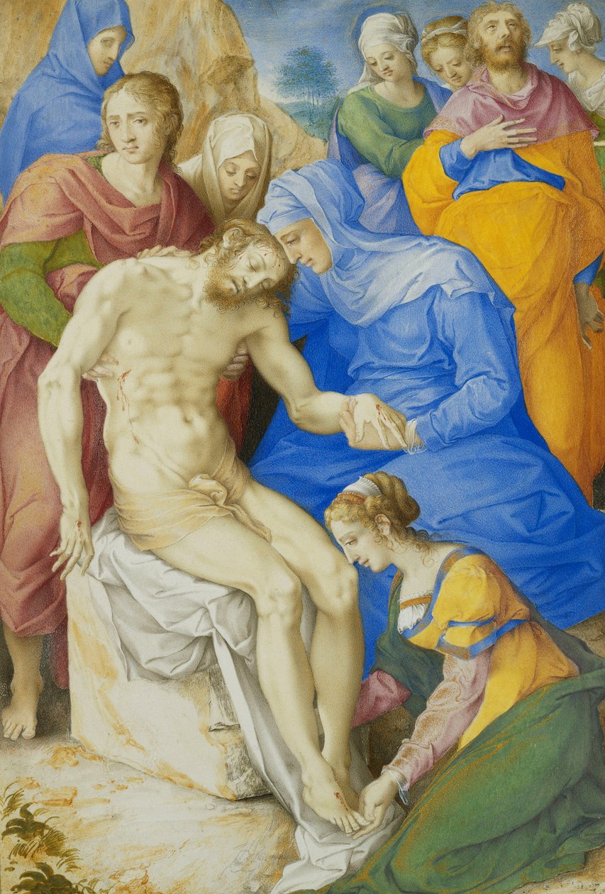 Klagesången, av Giorgio Giulio Clovio