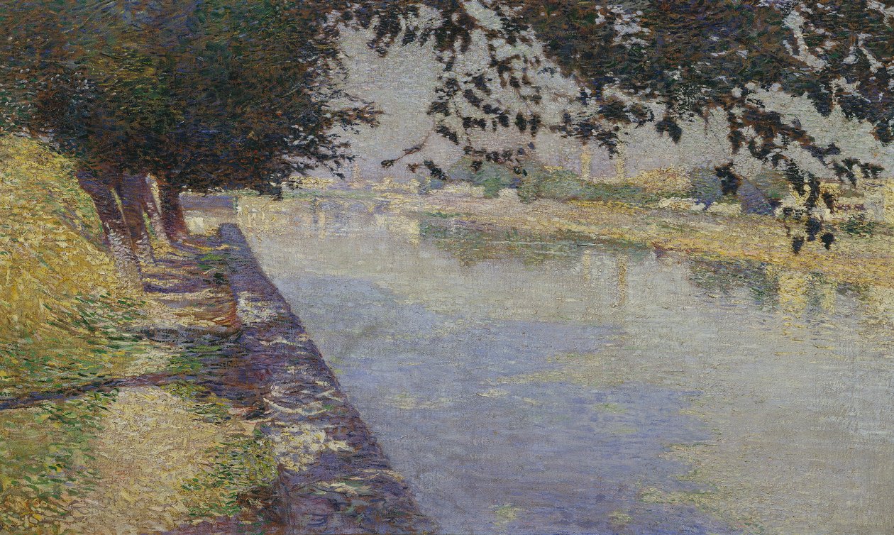 På stranden av Arno av Giorgio Kienerk
