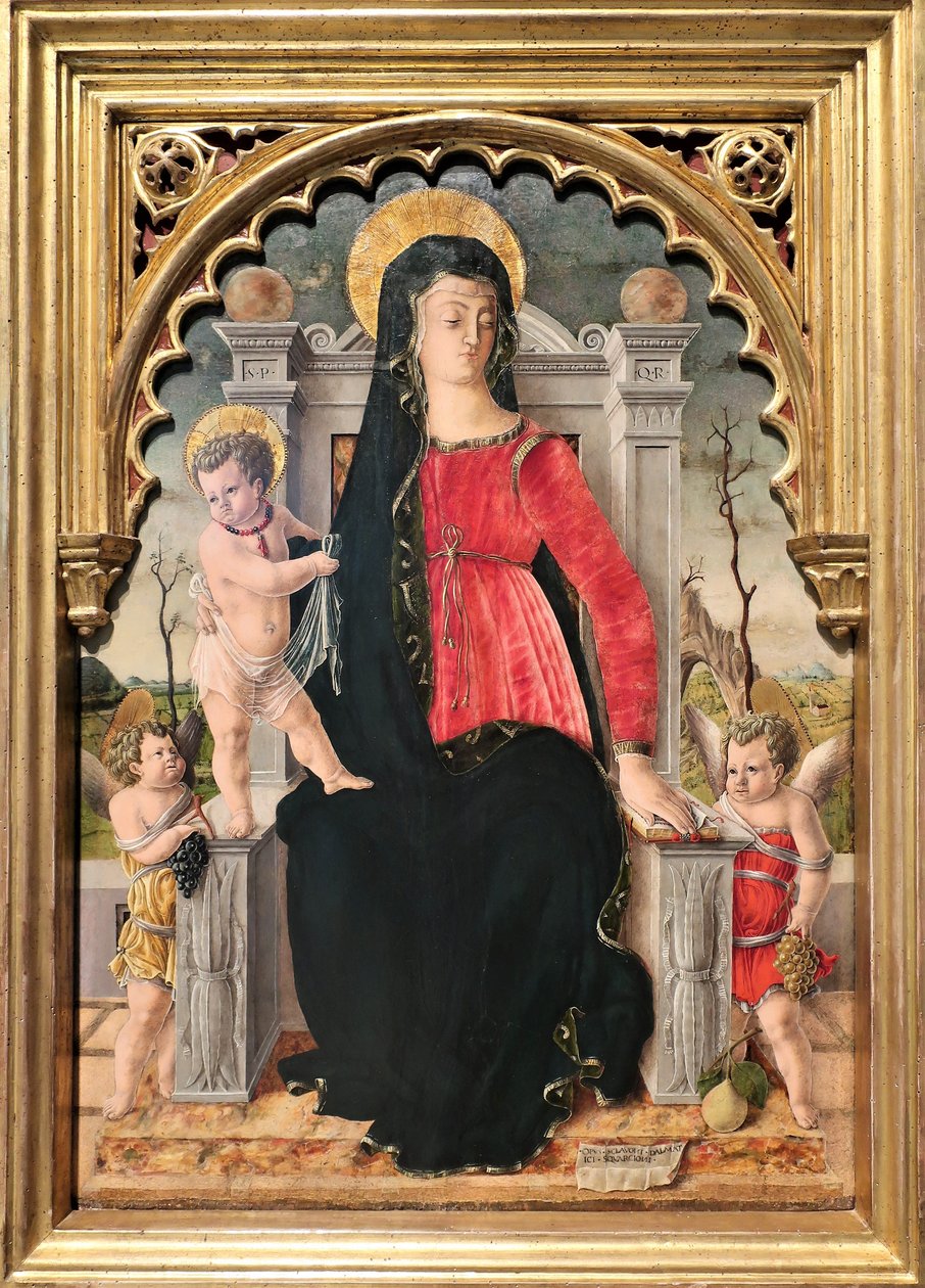 1456 Schiavone Madonna av Giorgio Schiavone