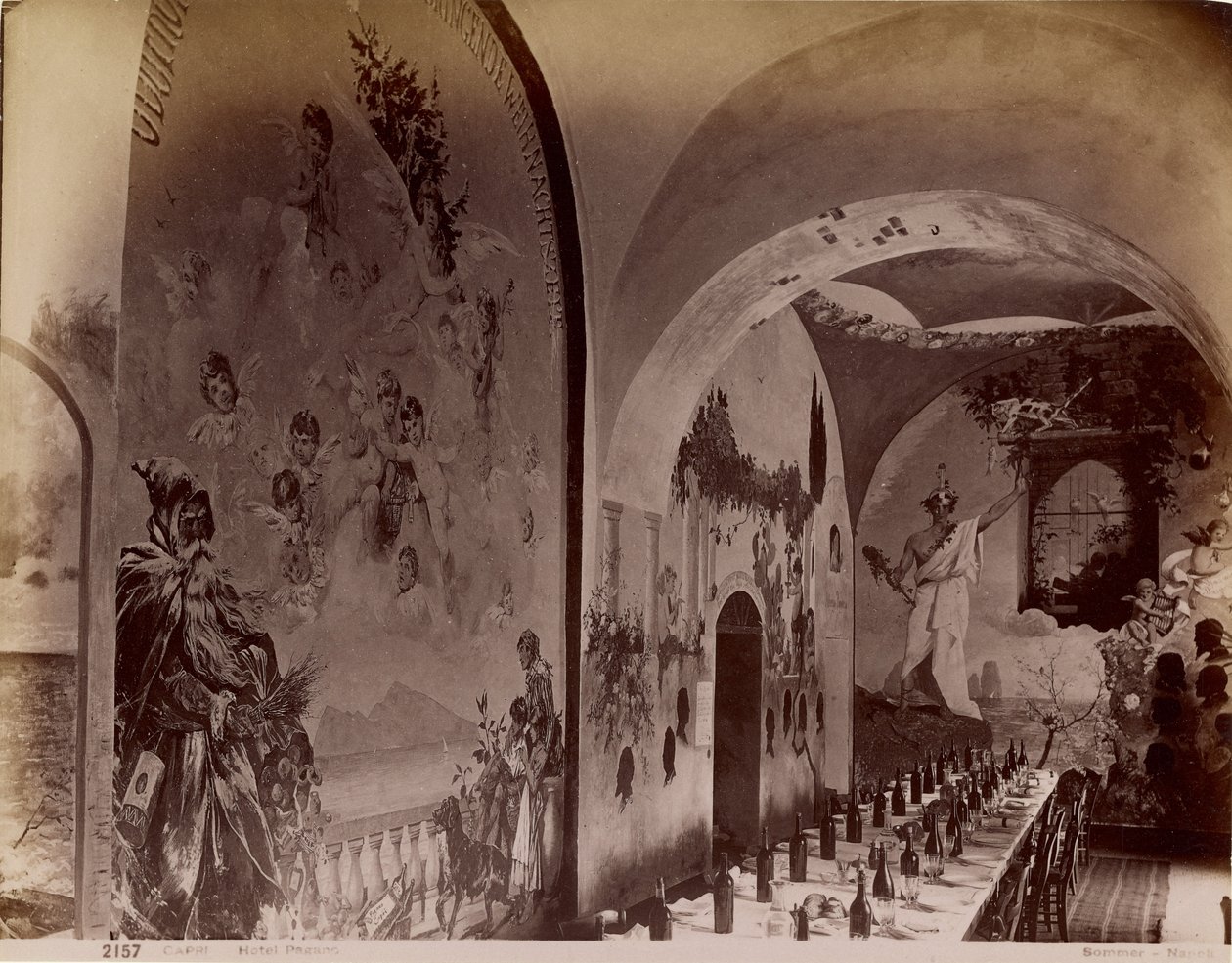 Capri - Hotel Pagano av Giorgio Sommer