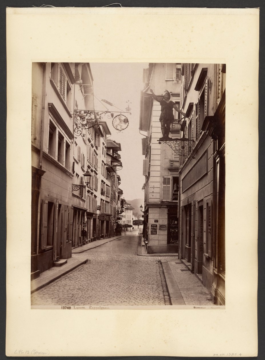 Lucerne, Kappelgasse av Giorgio Sommer