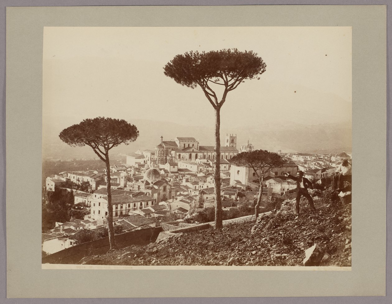 Monreale: panoramavy av Giorgio Sommer