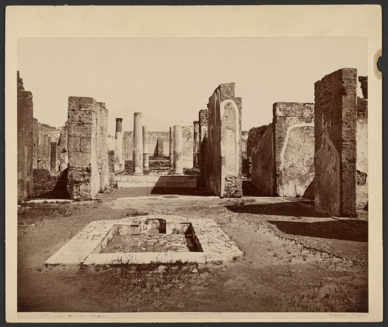 Pompeji av Giorgio Sommer