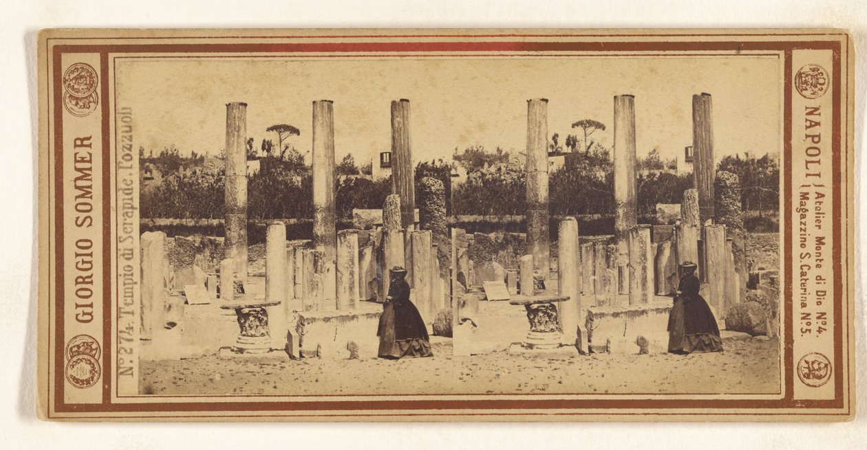 Tempel des Serapis. Pozzuoli. av Giorgio Sommer