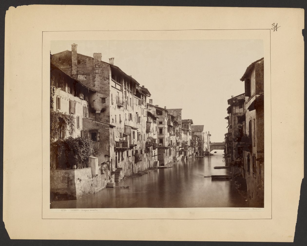 Verona, stilla vatten av Giorgio Sommer