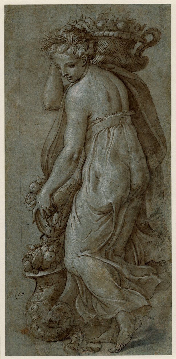 Allegori om överflöd. av Giorgio Vasari