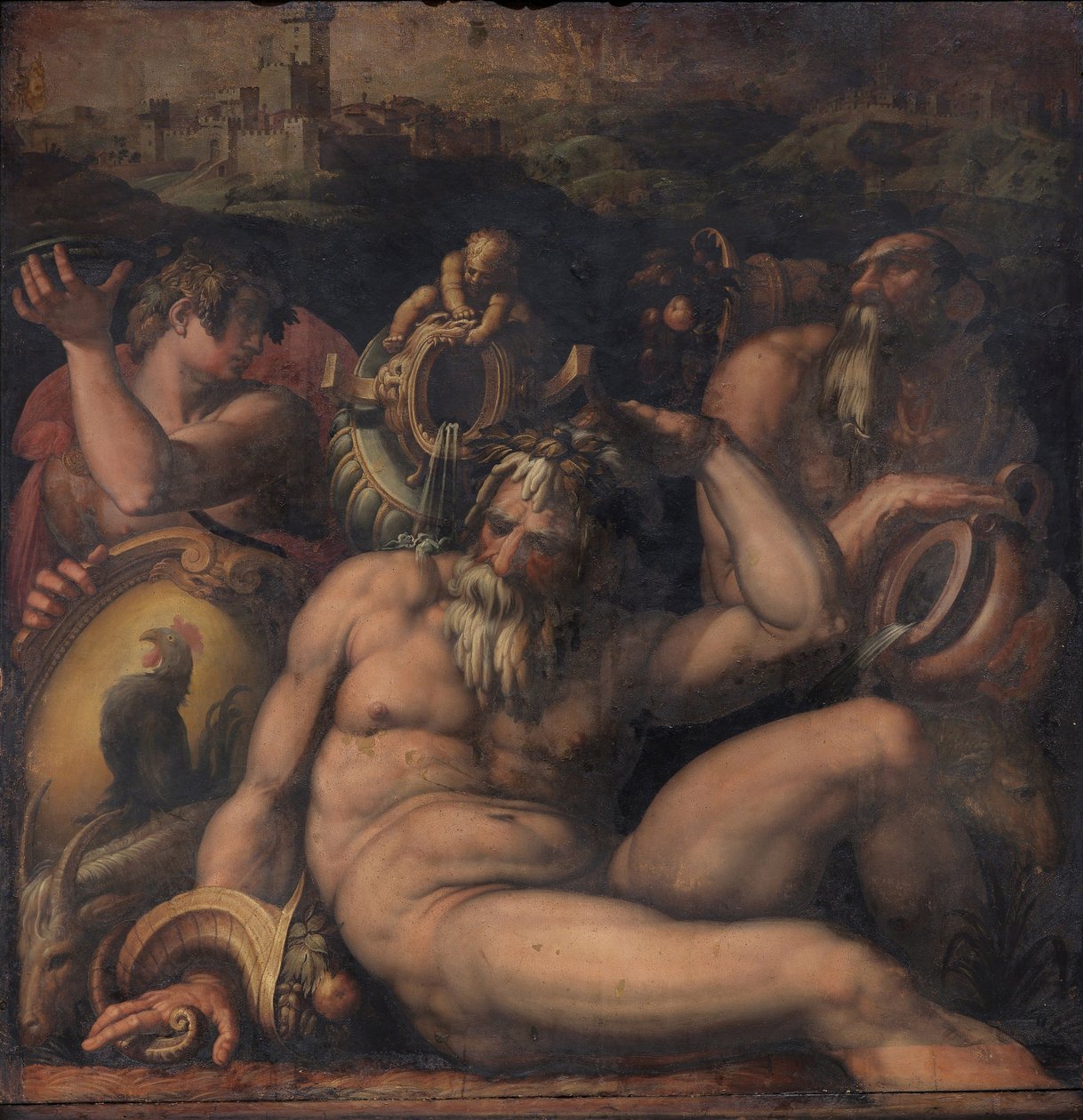 Allegori av Chianti, 1563-1565 av Giorgio Vasari