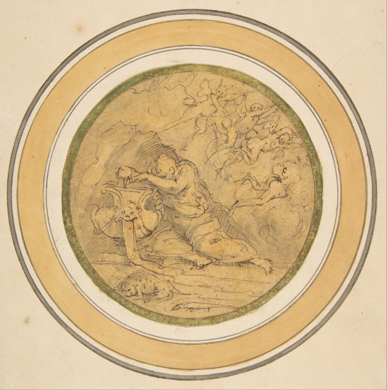 Allegorie des Vergessens av Giorgio Vasari