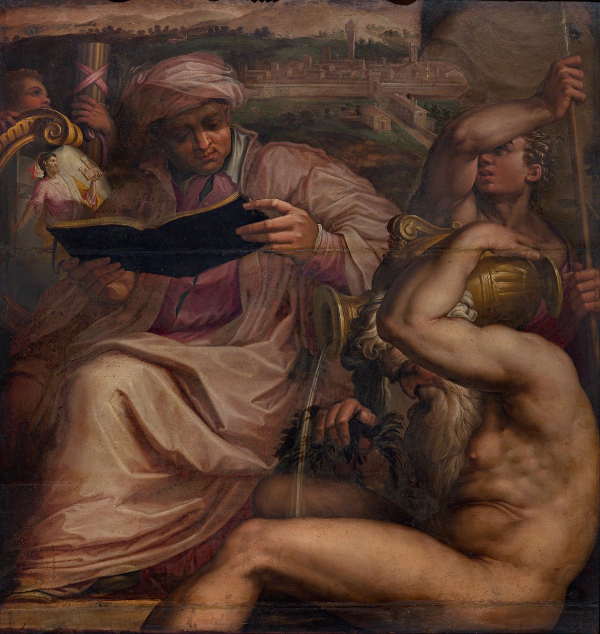 Allegori av Mugello, 1563-1565 av Giorgio Vasari