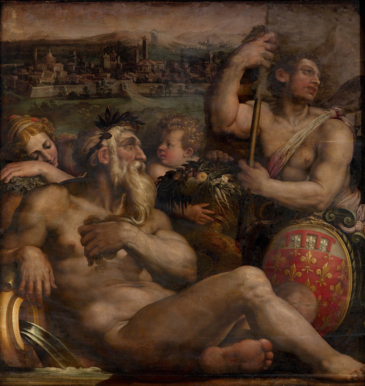Allegori av Prato, 1563-1565 av Giorgio Vasari