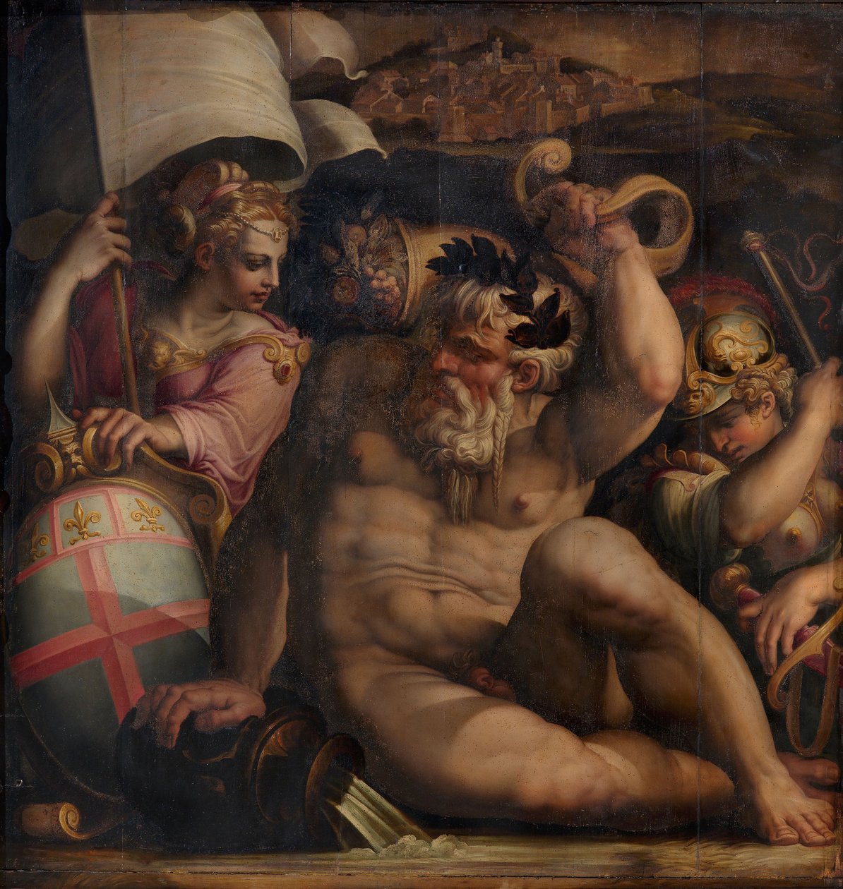 Allegori av Romagna, 1563-1565 av Giorgio Vasari
