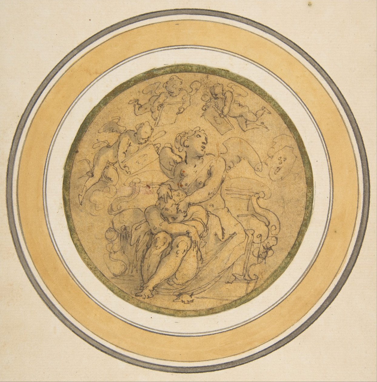 Allegorie des Schlafes av Giorgio Vasari
