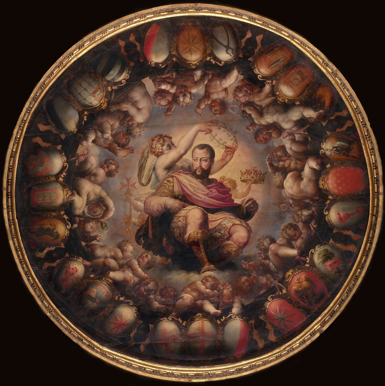 Apoteos av Sosimo Läkaren, 1563-1565 av Giorgio Vasari