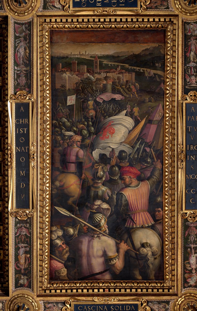 Fångst av Cascina av Giorgio Vasari