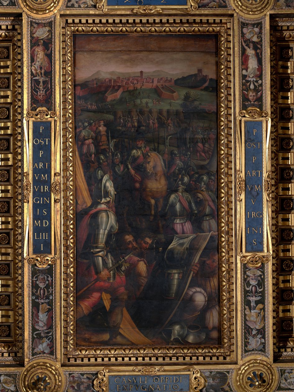 Erövring av Casole av Giorgio Vasari