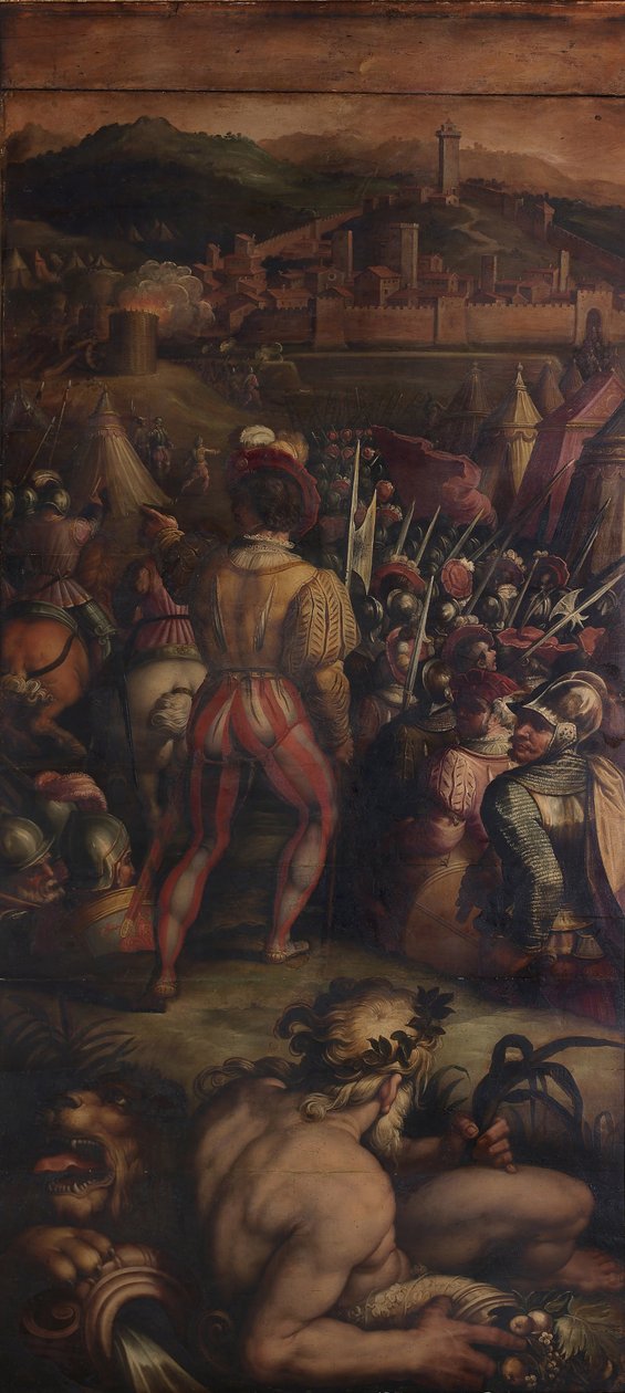 Infångande av Vicopisano, 1563-1565 av Giorgio Vasari