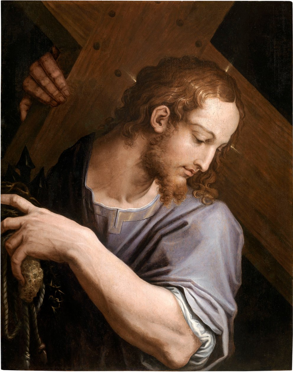 Kristus bär korset, 1553. av Giorgio Vasari