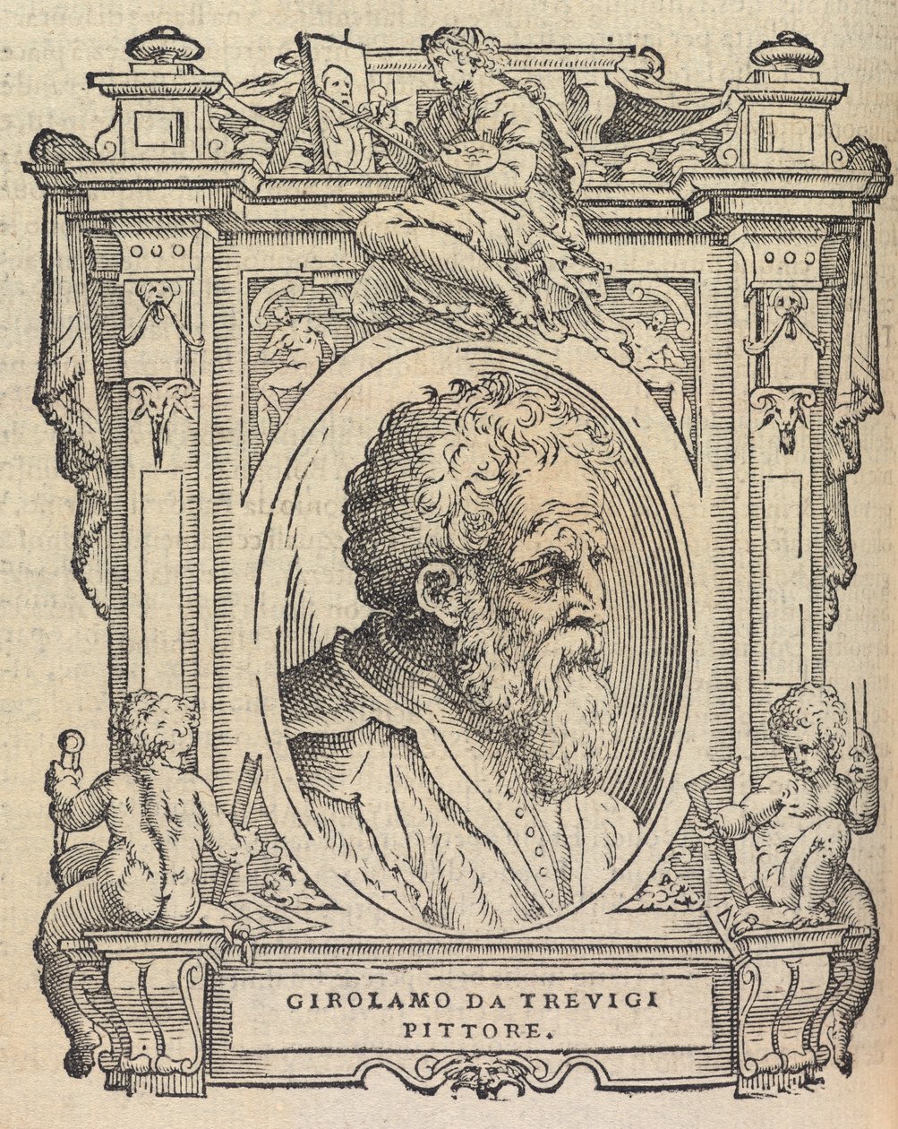 Houghton Typ 525 68.864 - Vasari, Levnadsteckningar - Girolamo da Trevigi av Giorgio Vasari