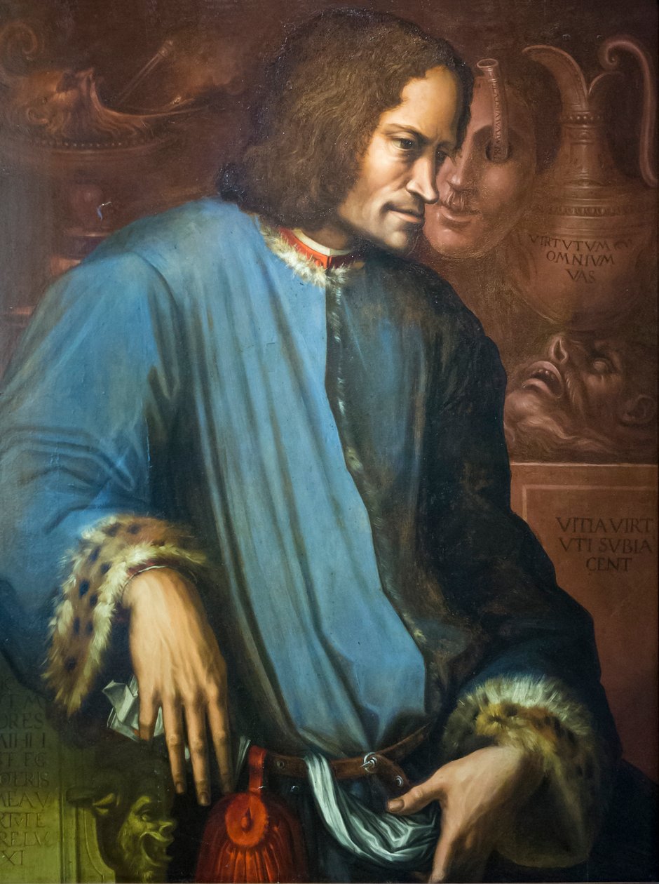 Porträtt av Lorenzo de Medici av Giorgio Vasari