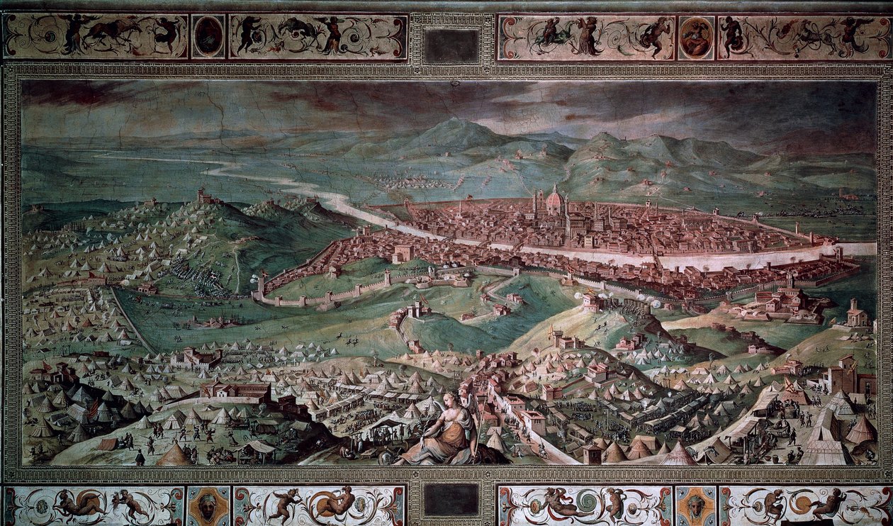 Belägring av Florens av Giorgio Vasari