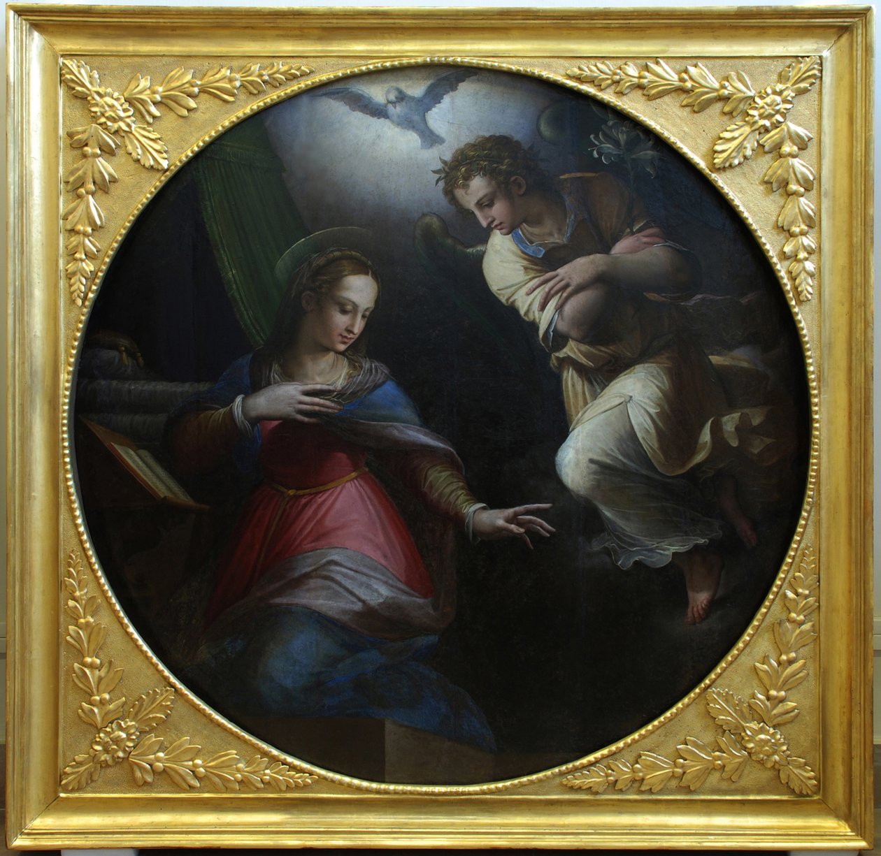 Bebådelsen, 1570-1571 av Giorgio Vasari