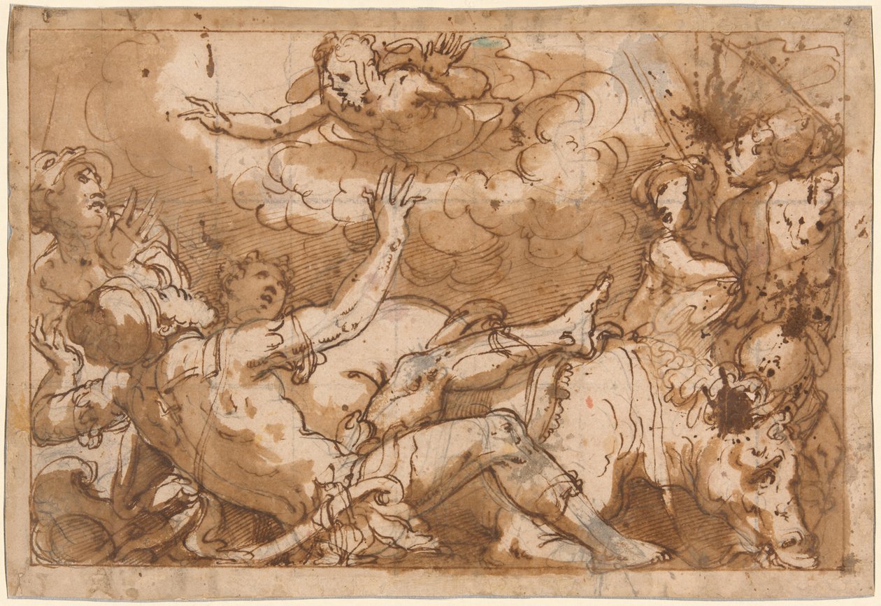 Sankt Paulus omvändelse av Giorgio Vasari