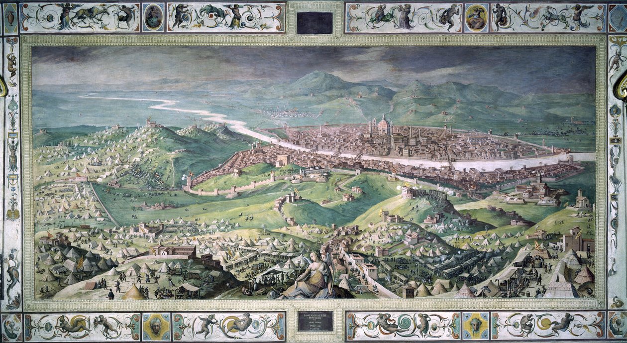 Belägringen av Florens av Giorgio Vasari