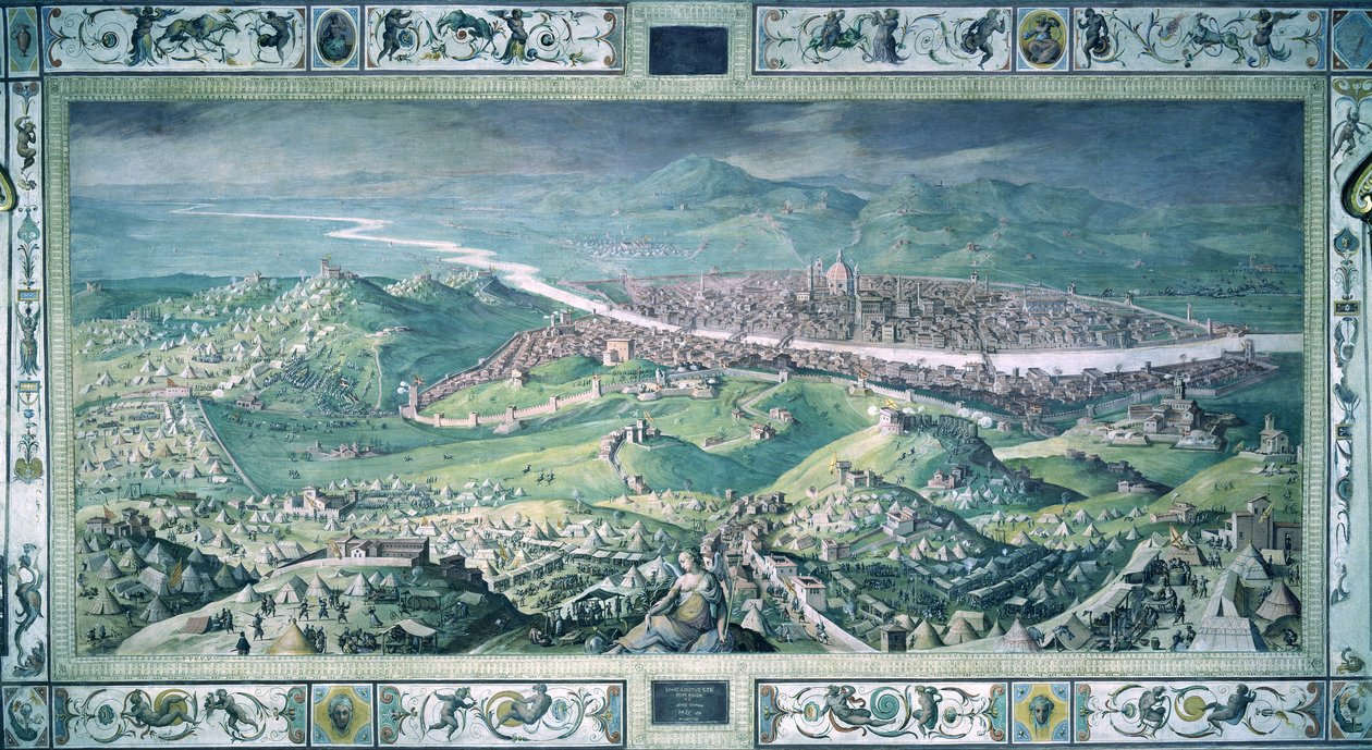 Belägringen av Florens av Giorgio Vasari