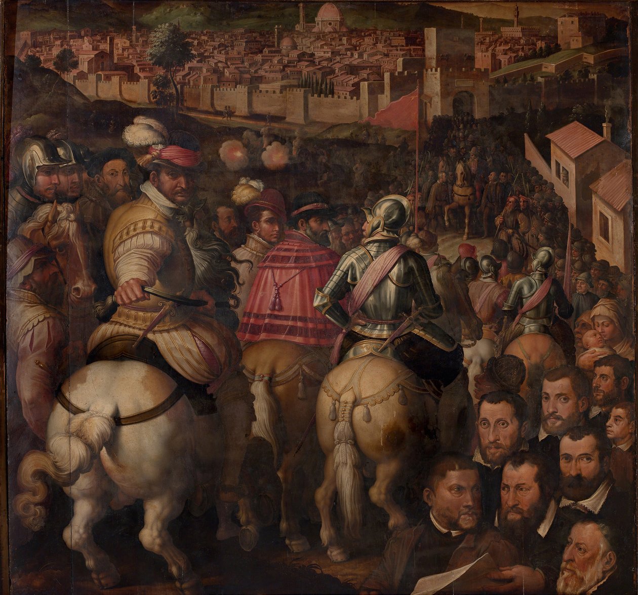 Triumf av kriget mot Siena, 1563-1565 av Giorgio Vasari
