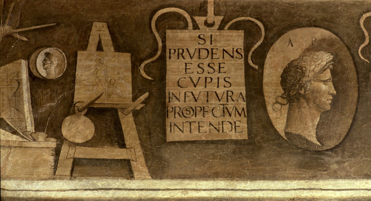 Konst, från cykeln "The Liberal Arts". av Giorgione