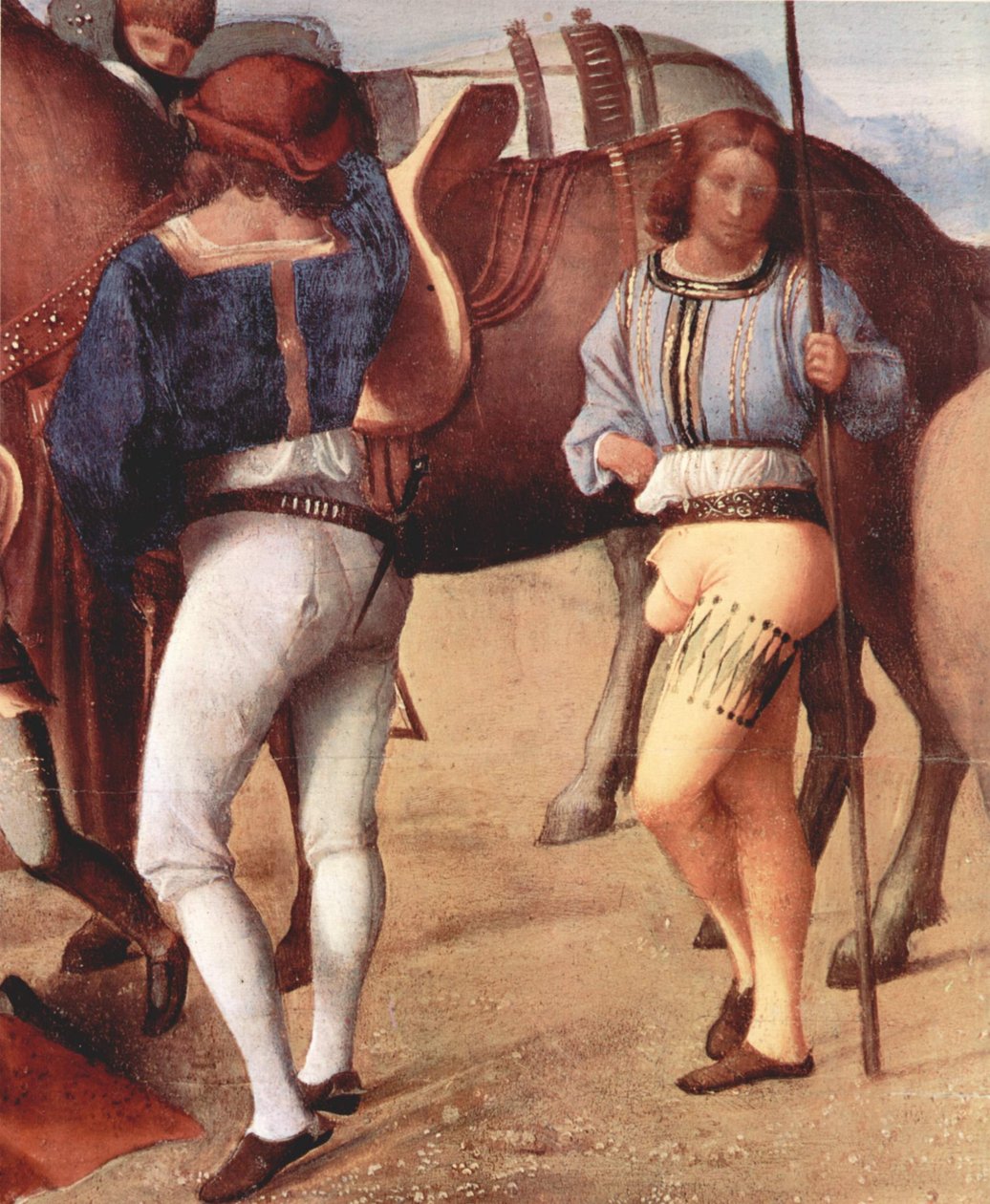 Italienska: De Heliga Trefaldigas tillbedjan De Heliga Trefaldigas tillbedjan av Giorgione