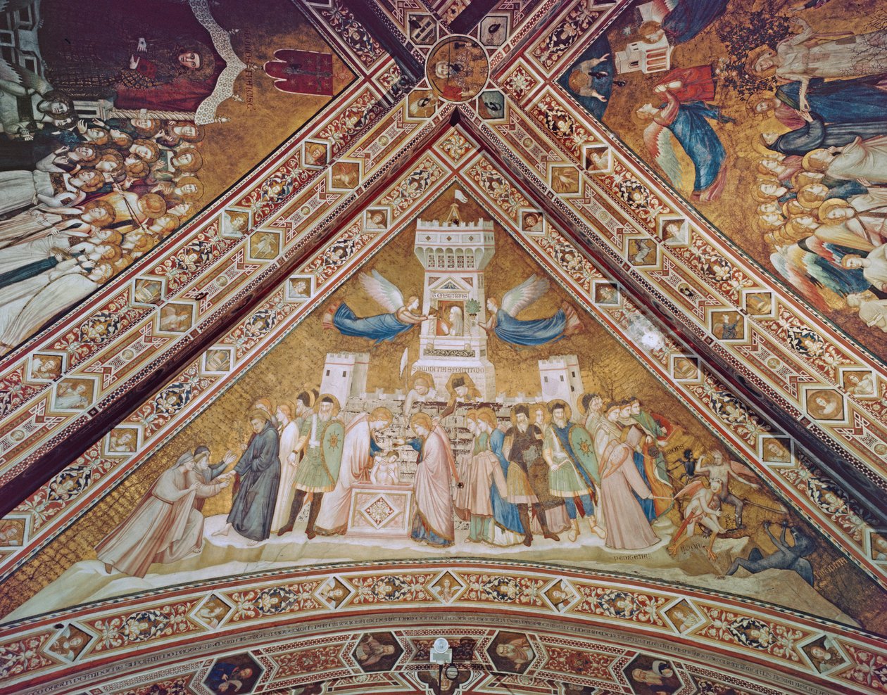 Allegory of Chastity, c.1330 av Giotto di Bondone
