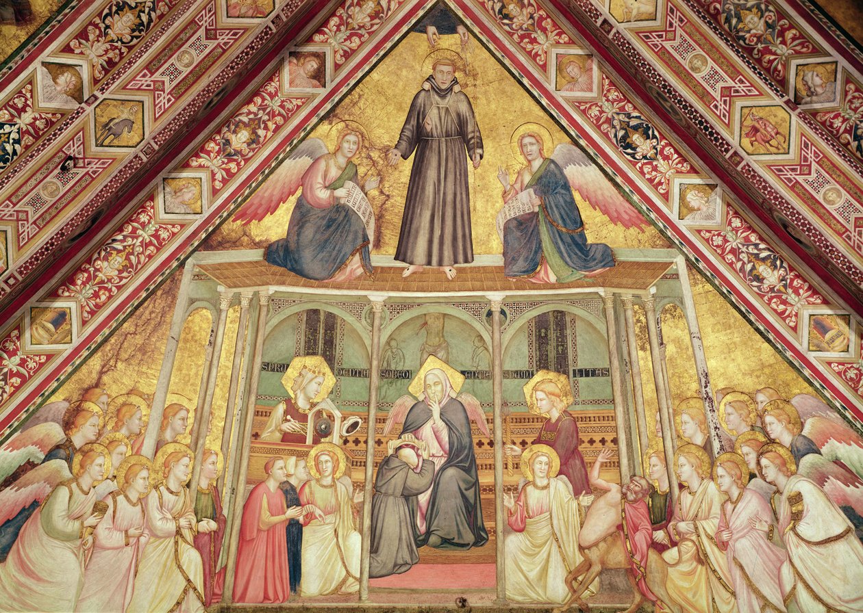 Allegory of Obedience, c.1330 av Giotto di Bondone