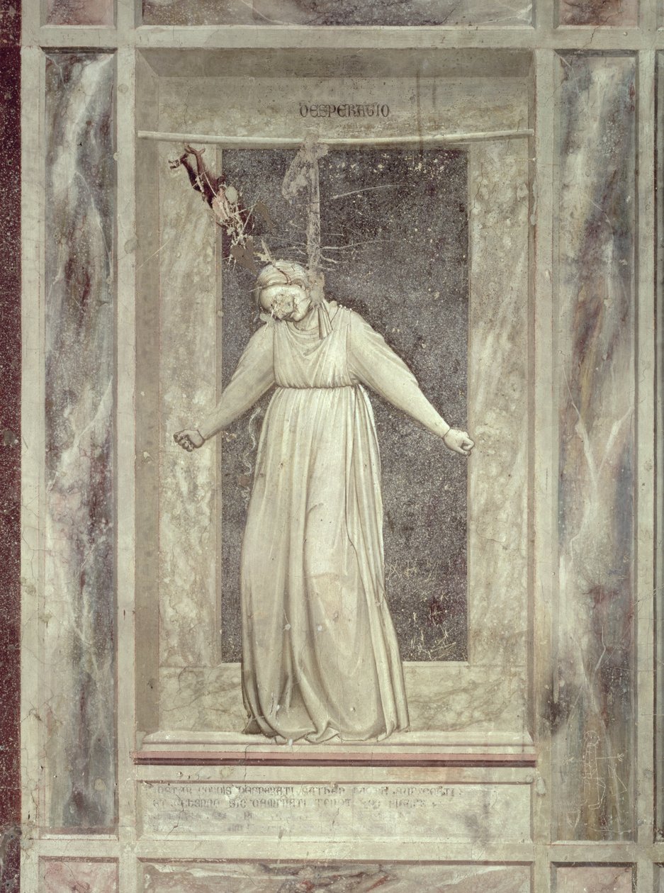Desperation, c.1305 av Giotto di Bondone