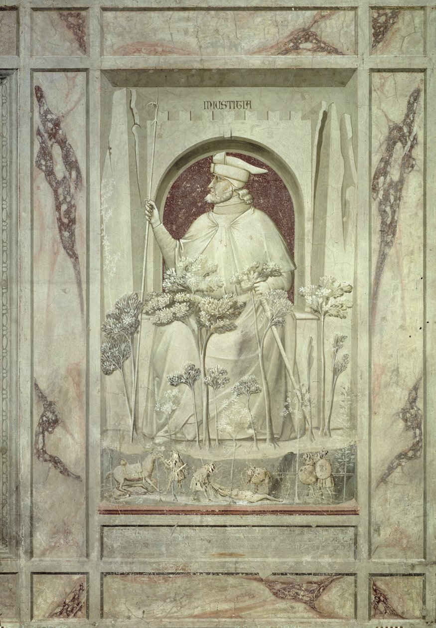 Orättvisa, ca 1305 av Giotto di Bondone