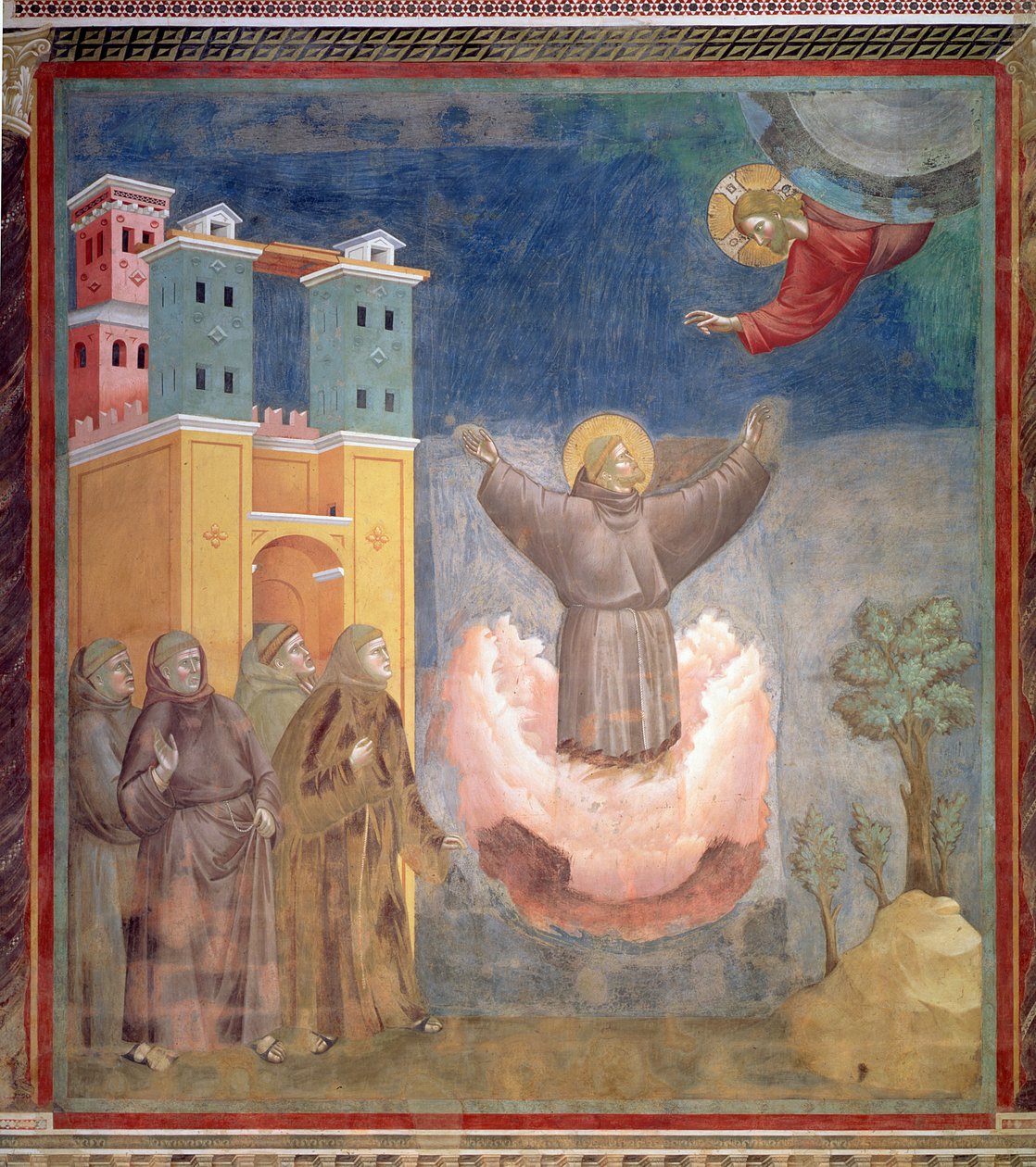 Den helige Franciskus extas, 1297-99 av Giotto di Bondone