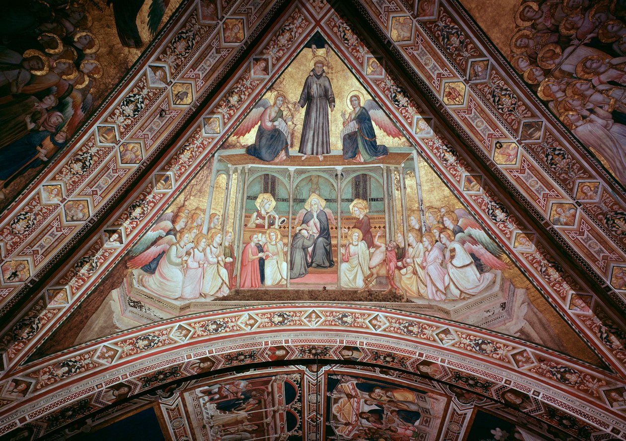 Allegori om lydnaden (Fresco av Giotto (c.1266 1337)