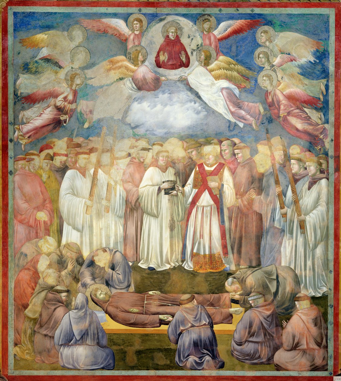 Le Maliu o St. Francis, 1297-99 swed av Giotto di Bondone