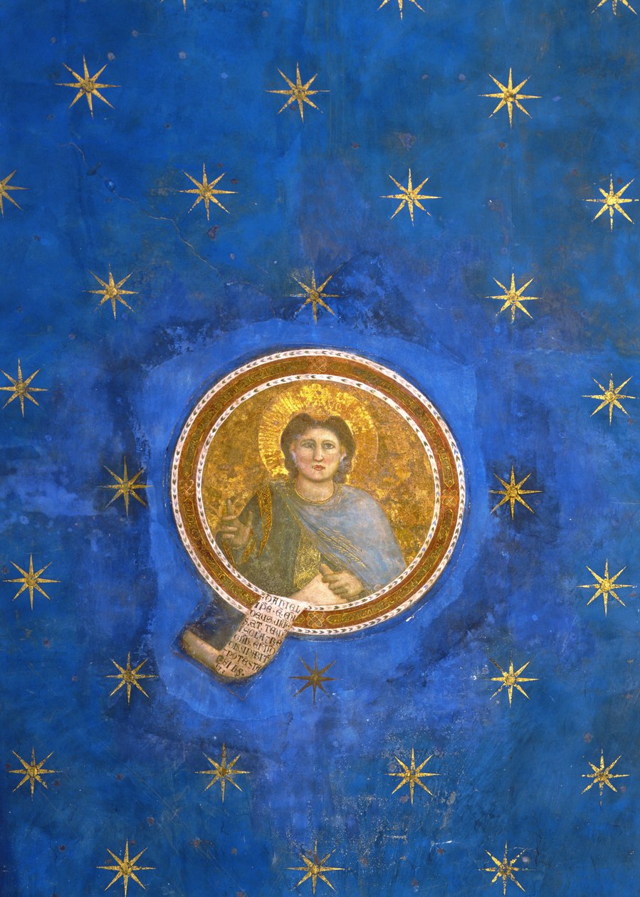Profeten Daniel, från takvalvet, ca 1305 av Giotto di Bondone