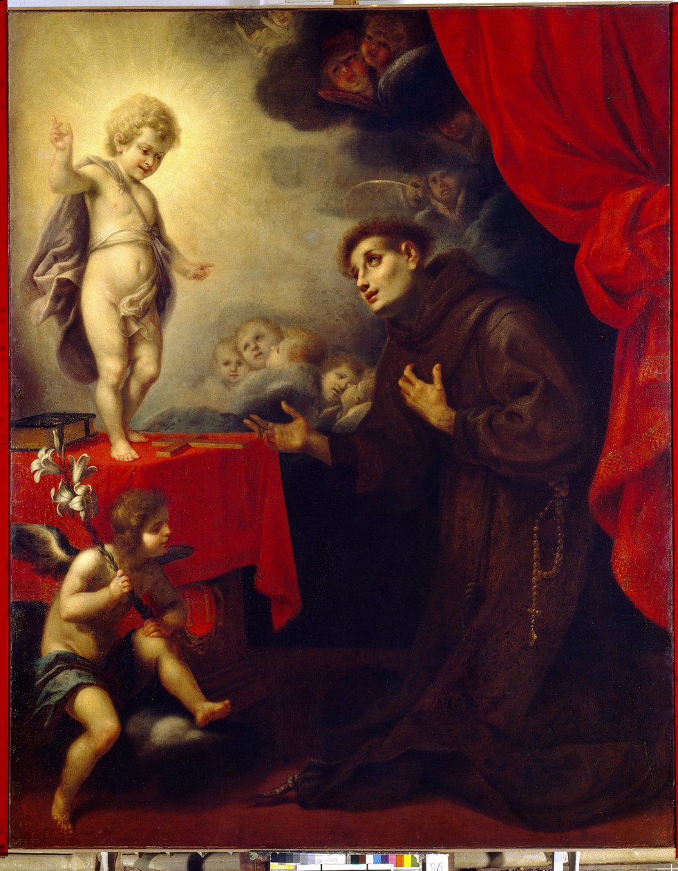 Vision av Sankt Antonius av Padua av Giovan Battista Montini