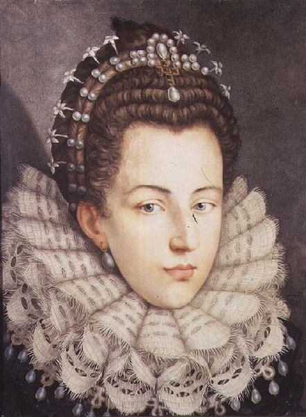 Katarina av Österrike, hertiginna av Savojen, hustru till Carlo Emanuele I (f. 1580-1630) av Giovanna Garzoni
