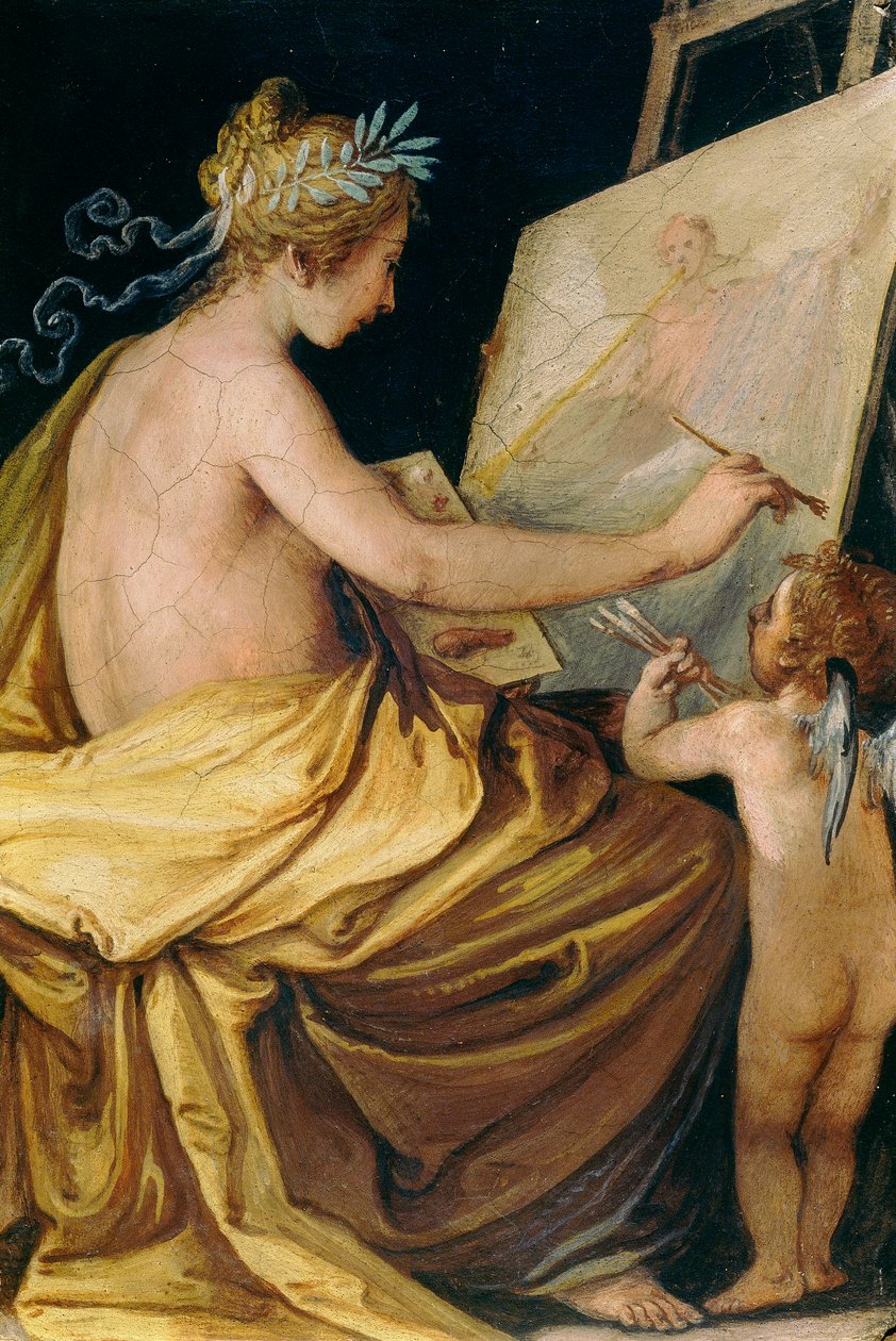 Målning av Giovanni Mannozzi