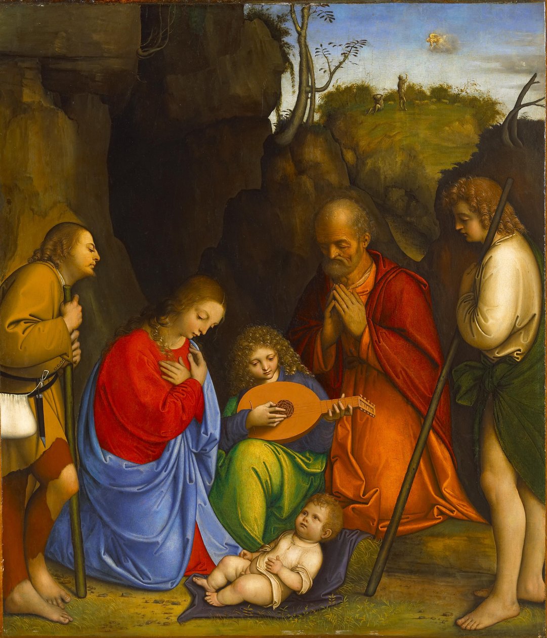 Herrens tillbedjan av Giovanni Agostino da Lodi