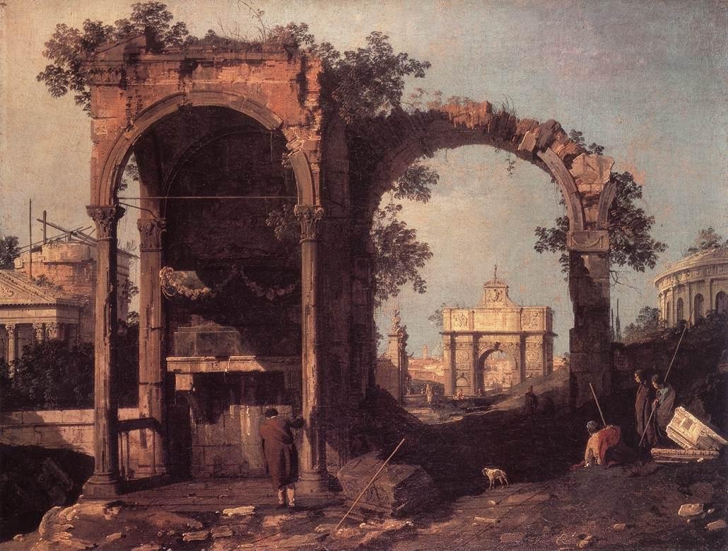  Canaletto av Giovanni Antonio Canal
