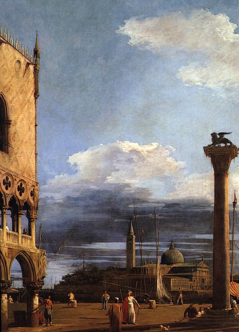 The Piazzetta towards San Giorgio Maggiore av Giovanni Antonio Canal